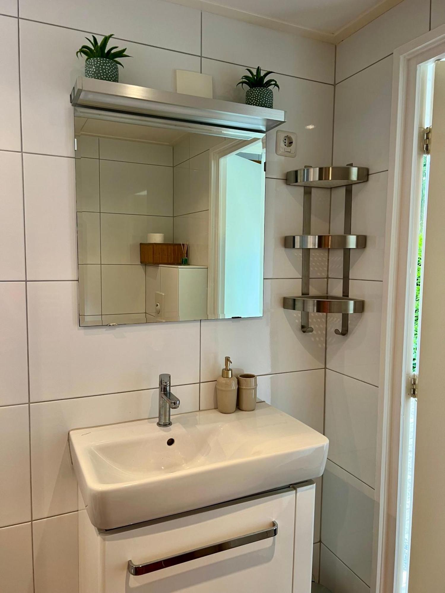 Luxe Boshuisje Met Prive Wellness & Jacuzzi Op De Veluwe 埃尔默洛 外观 照片